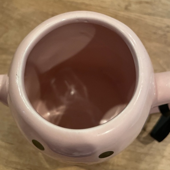 NWT Rae Dunn Ghost Boo Spider Web Pink Black Coffee Tea Mug Halloween - Picture 4 of 6